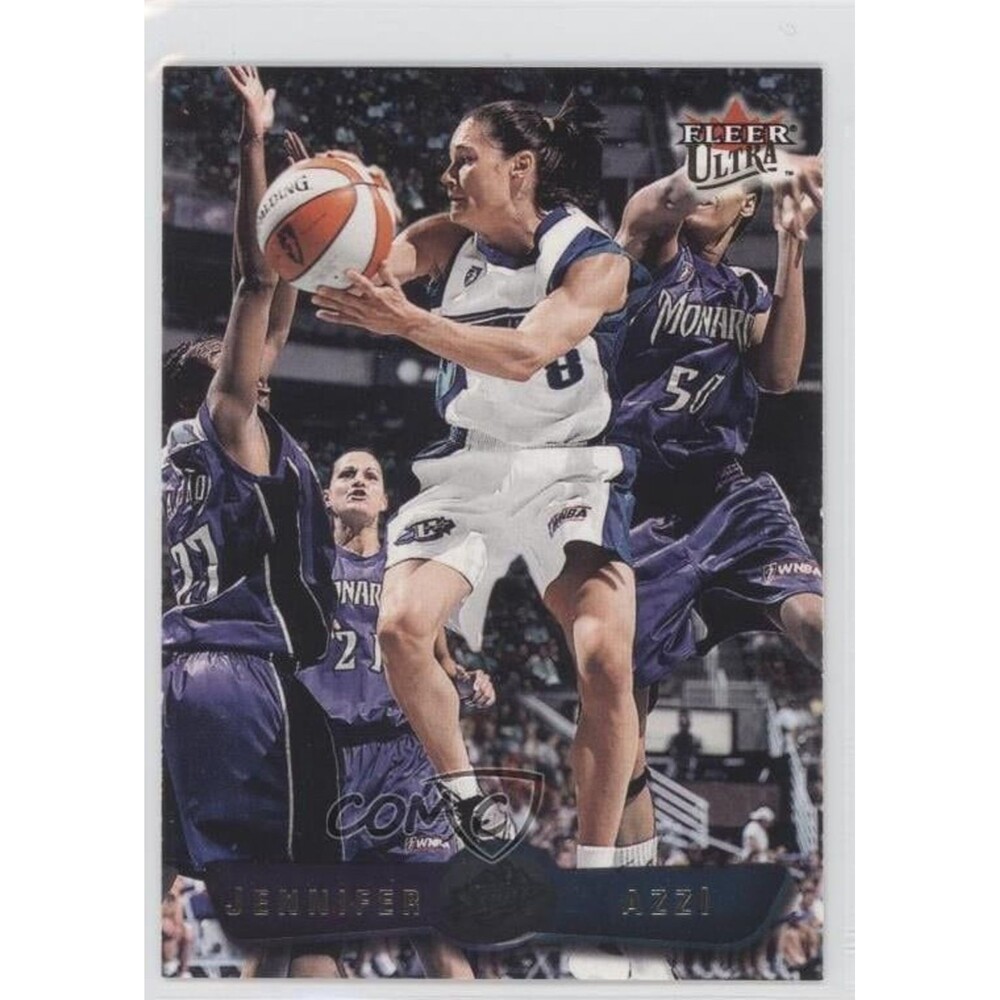 2002 Fleer Ultra Utah Starzz -WNBA Jennifer Azzi  card #61 EUC